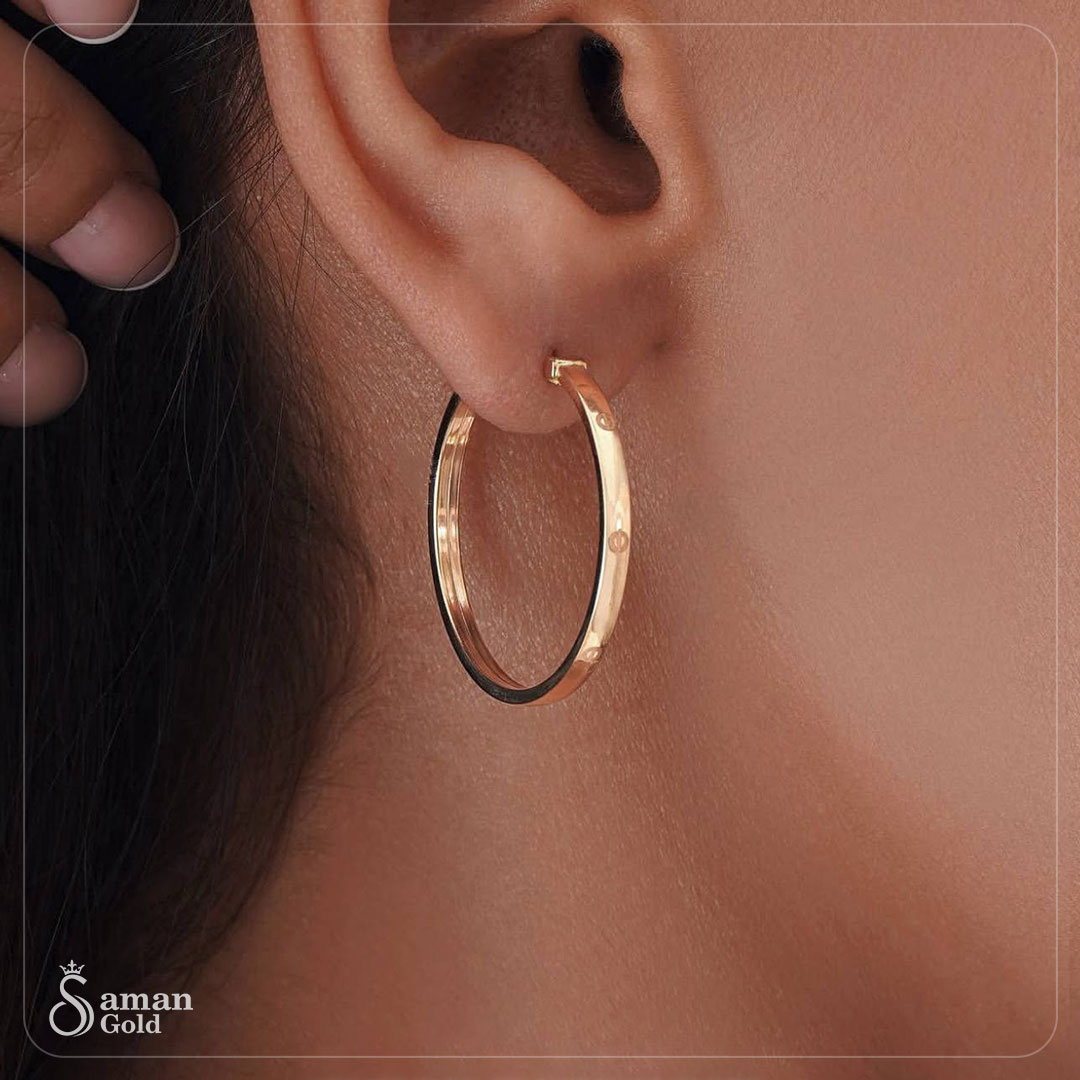 گوشواره حلقه ای کارتیر لاو
